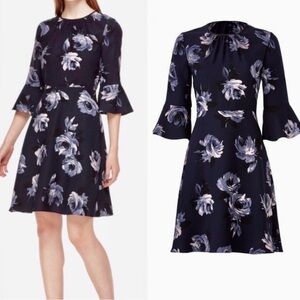 Kate Spade Navy Floral Dress